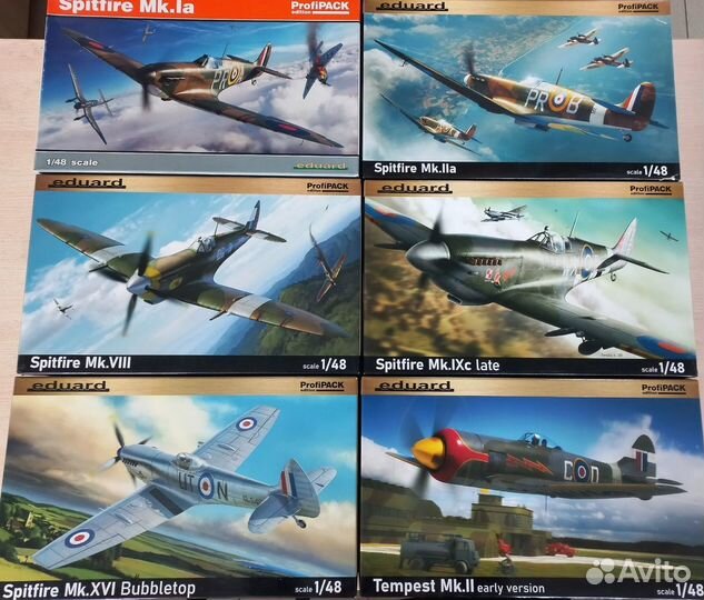 Сборные модели 1/48 Eduard