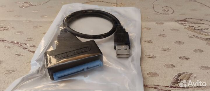 Кабель переходник с USB3.0 на SATA