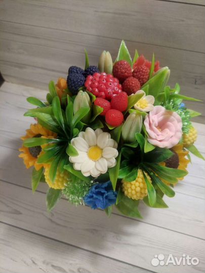 Букет из мыла