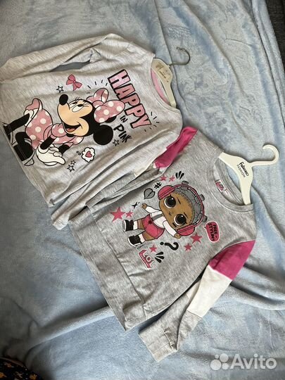 Пакет вещей на девочку 104-110