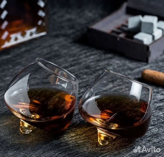 Набор бокалов для виски, коньяка, рома
