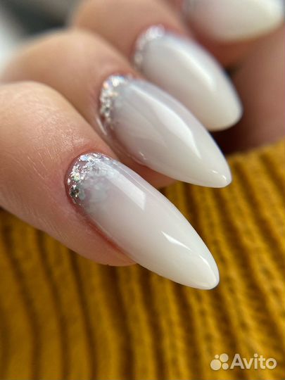 Маникюр и педикюр с покрытием гель лак