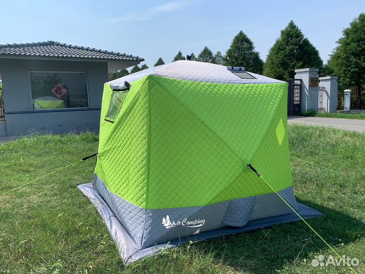 Утеплённая зимняя палатка 2018
