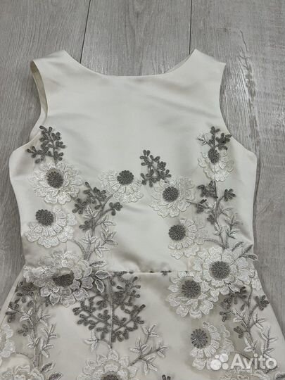 Вечернее белое платье 42 размер