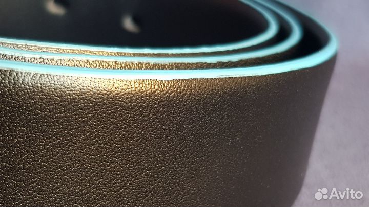 Ремень мужской натуральная кожа двухсторонний 35мм