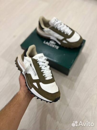 Кроссовки lacoste elite active green