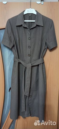 Платье в стиле сафари