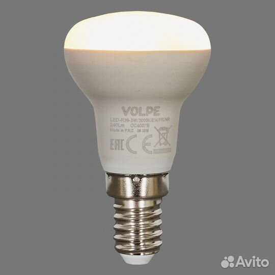 Лампа светодиодная Norma E14 220 В 3 Вт зеркальная