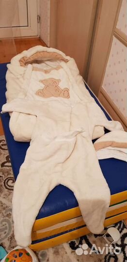 Зимний конверт для выписки