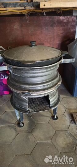 Печь под казан на 8 л