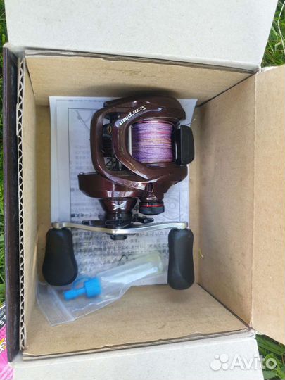 Мультипликаторная shimano scorpion 201, Pontoon 21