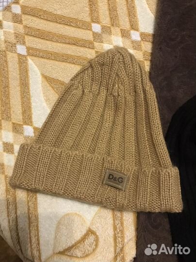 Dolce gabbana оригинал шарф и шапка