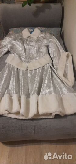 Костюм снегурочки взрослый