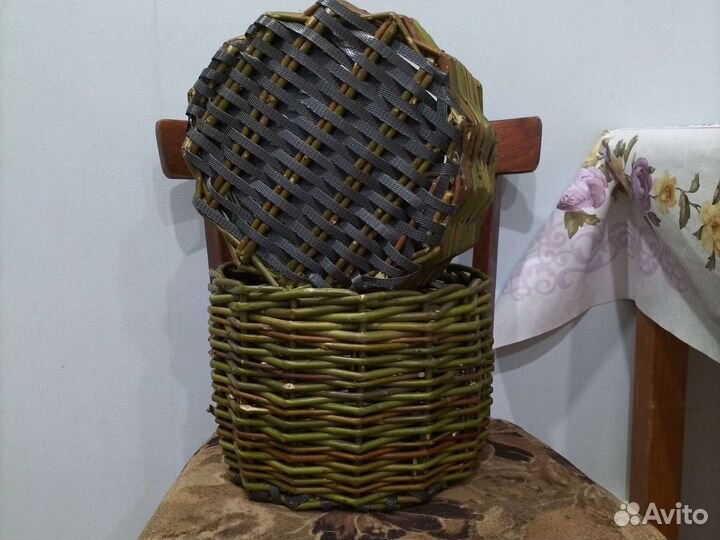 Корзина плетеная