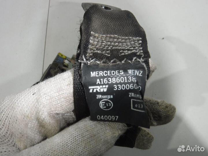 Ремень безопасности с пиропатроном Mercedes W163 Ml