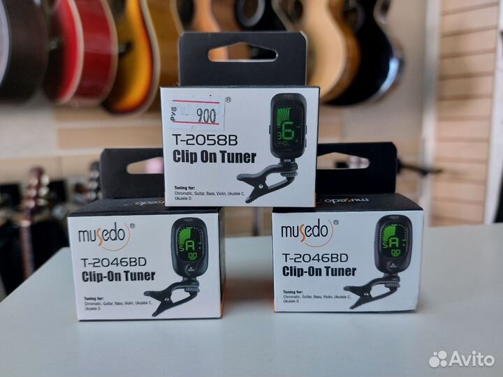 Тюнер для настройки гитары
