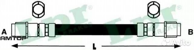 LPR 6T47891 6T47891 LPR / AP Шланг тормозной перед