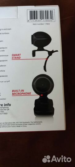 Новая Веб-камера Trust Exis, микрофон