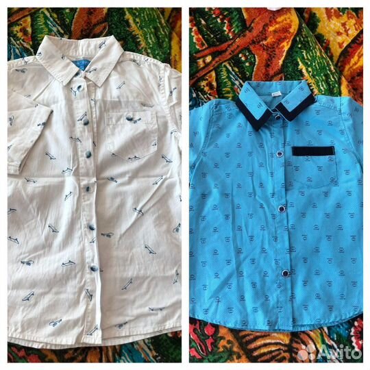 Рубашки для мальчика 128