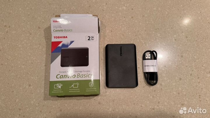 2 тб Внешний HDD Toshiba Canvio Basics