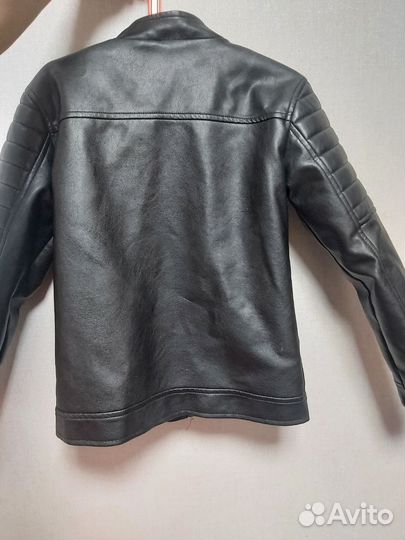 Кожаная куртка для мальчика 134
