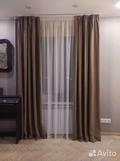 Шторы комплект портьер 1,5*2,6