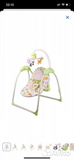 Детские электрокачели