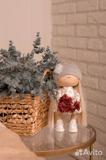 Интерьерная кукла ручной работы