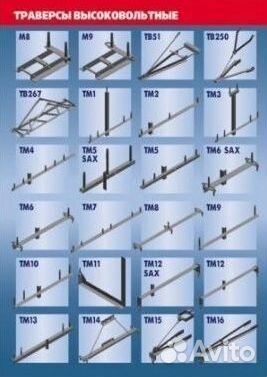 Траверса для линий электропередач