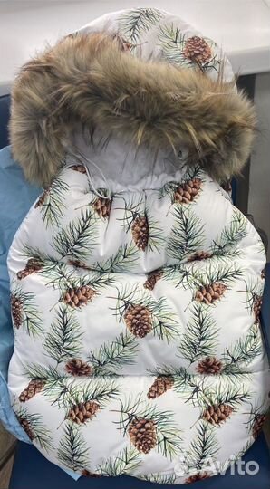 Зимний конверт в коляску