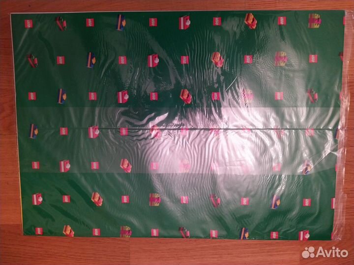 Упаковочная бумага для подарков Lego