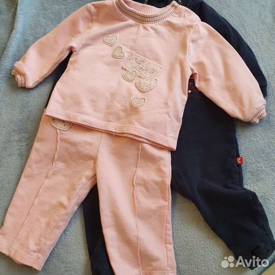 Детские вещи пакетом для девочек от 3-6-9 мес