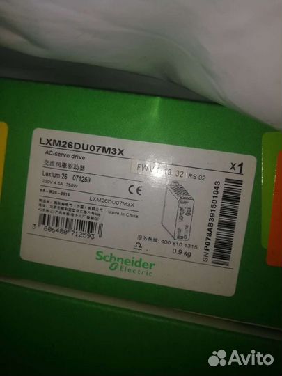 Серво преобразователь Lexium LXM26DU07M3x