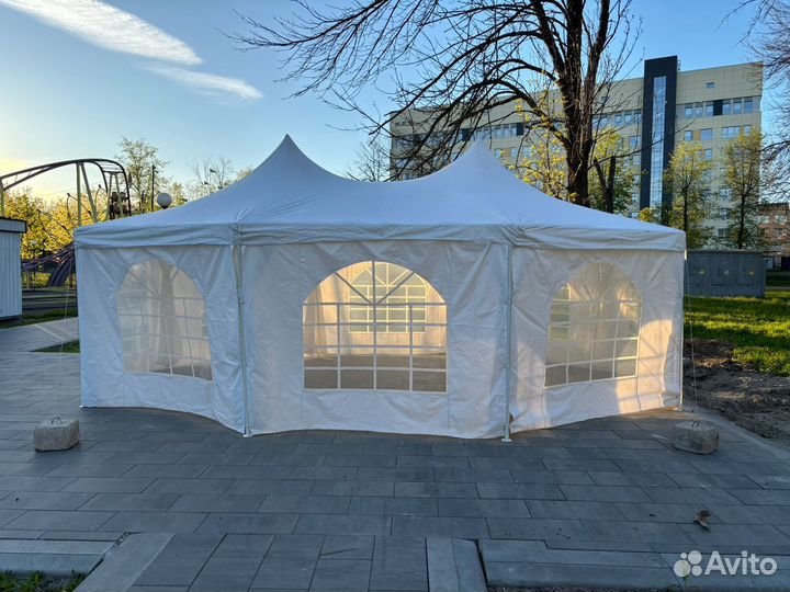 Аренда шатра для свадьбы, мероприятия 5х7, 6х12