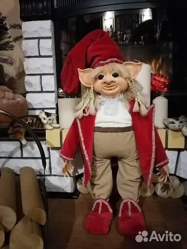 Интерьерная кукла ручной работы