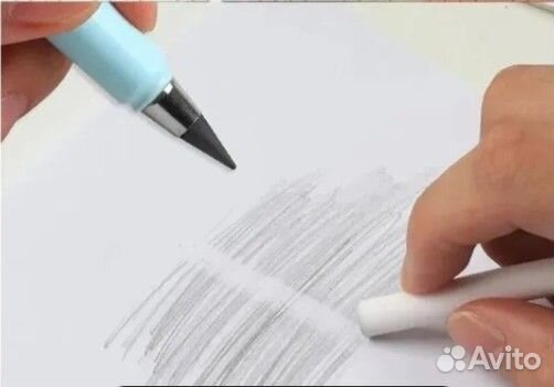 Вечный карандаш простой с доп.грифелем Новый