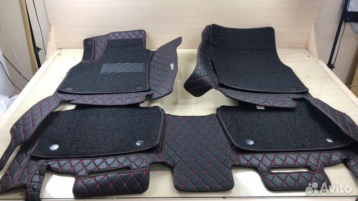 3D Коврики Audi Q7 из Экокожи