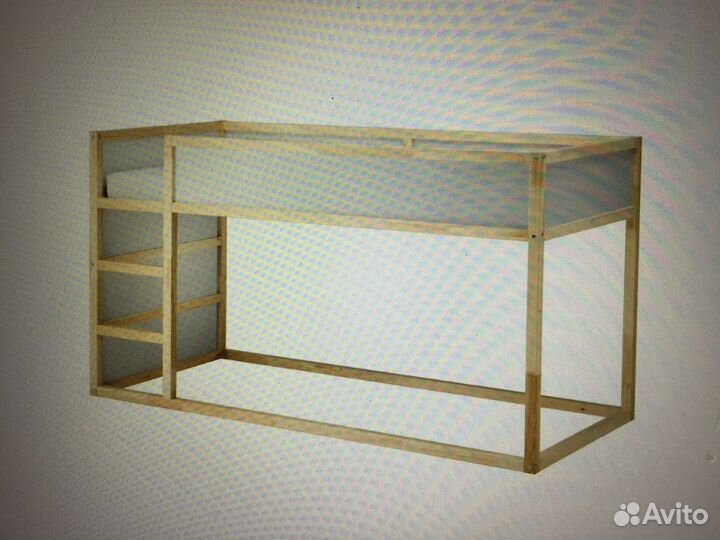 Детская кровать-чердак IKEA (Kura)