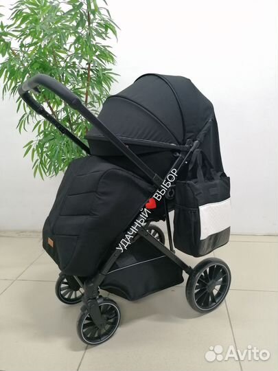 Новая коляска Luxmom H2 (Black)