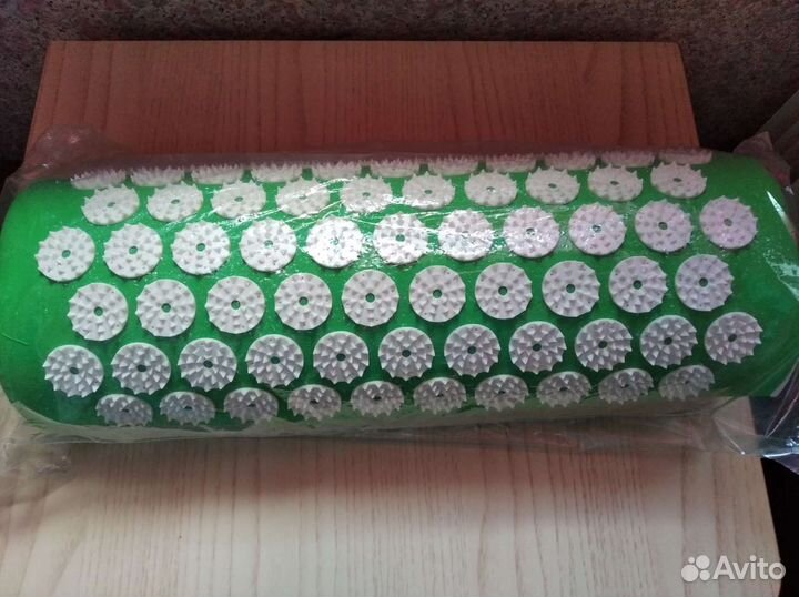 Акупунктурный массажный коврик + валик