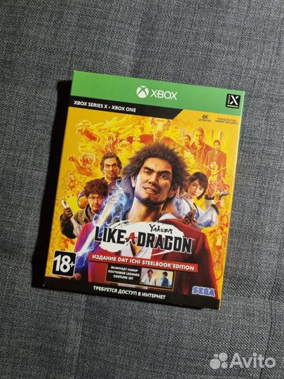 Yakuza: Like a Dragon xbox (стилбук)