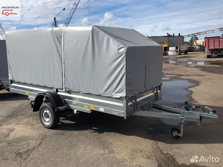 Прицеп 3,5х1,5 R13 на подрамнике рес Газель 1 лист