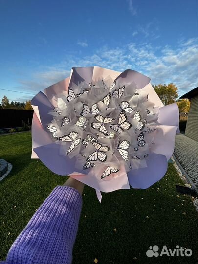 Букет из бабочек