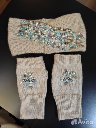 Вязаный комплект