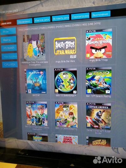 PlayStation 3 прошитая 90 игр + 2 джойстика