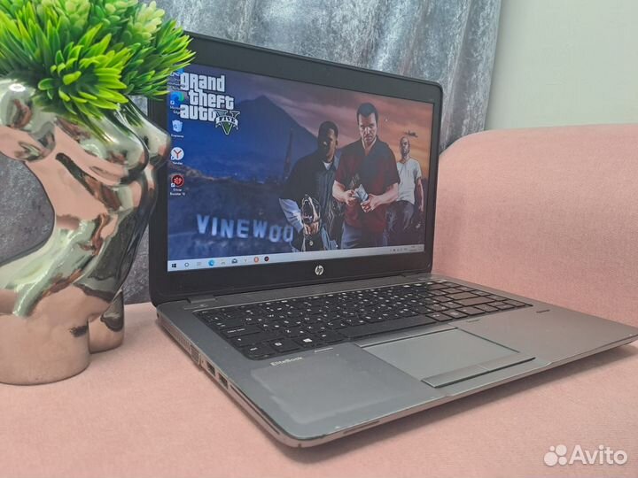 Мощный ноутбук HP I5-4300/SSD/8gb
