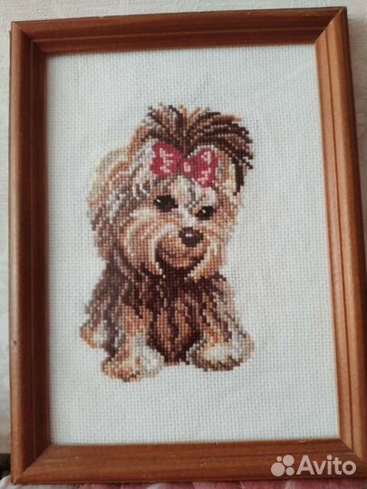 Картина вышитая крестиком