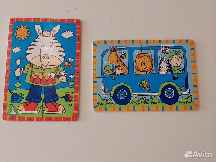 Пазлы elc, larsen и другие для малышей