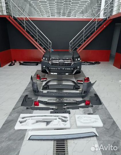 Обвес Toyota Land Cruiser 200 2016 рестайлинг
