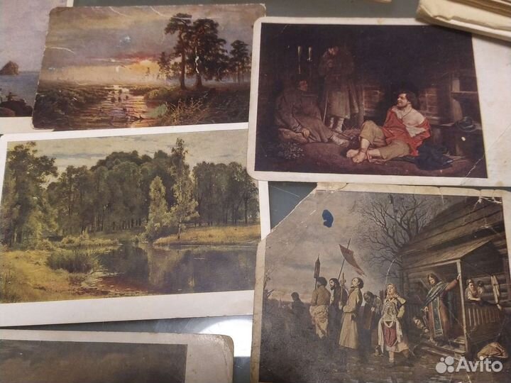 Почтовые карточки 1930-1950гг